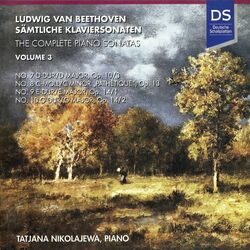Cover of Beethoven: The Complete Piano Sonatas, Vol. 3