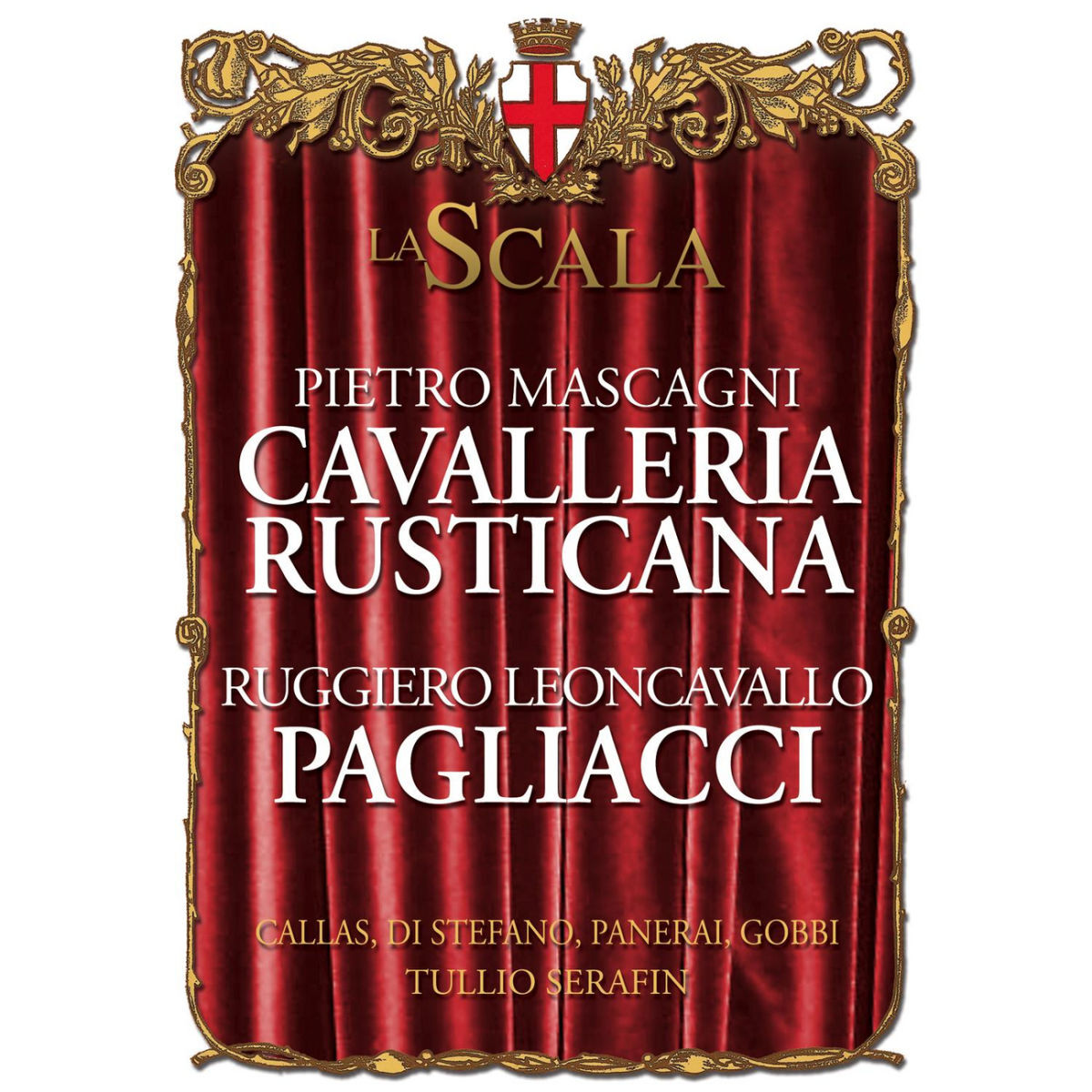 Album cover of Leoncavallo - I Pagliacci/ Mascagni - Cavalleria Rusticana