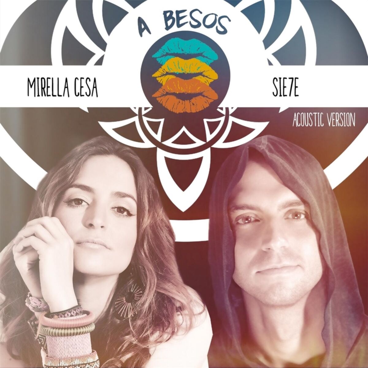 Album cover of A Besos (Acoustic Version)