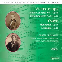 Cover of Vieuxtemps: Cello Concertos Nos. 1 & 2 etc. (Hyperion Romantic Cello Concerto 6)
