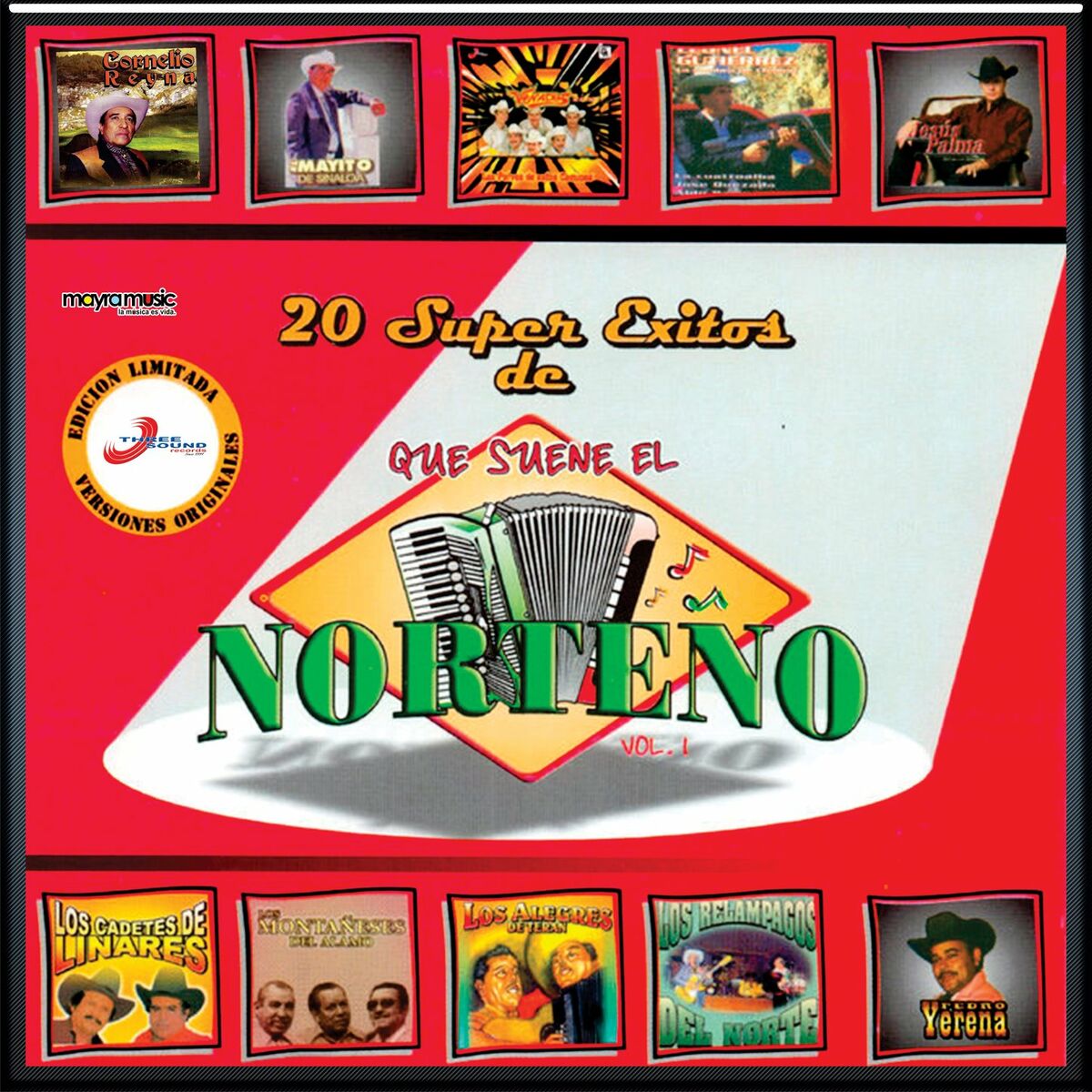 Album cover of Que Suene El Norteño, 20 Súper Éxitos