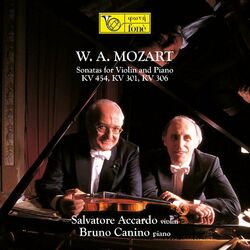 Cover of Mozart: Sonatas for Violin and Piano KV 454, 301, 306