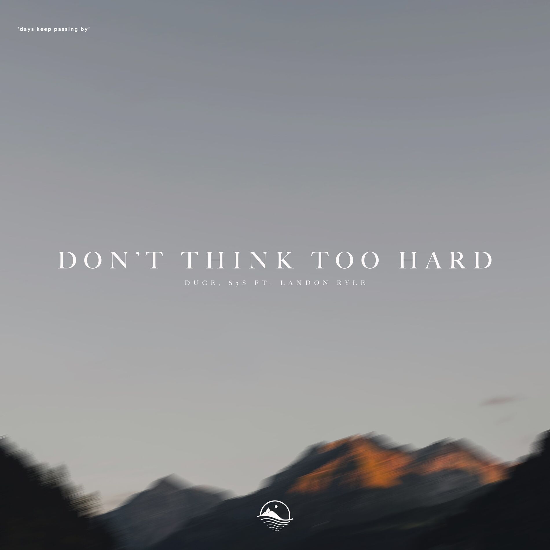 Album cover of Don't Think Too Hard