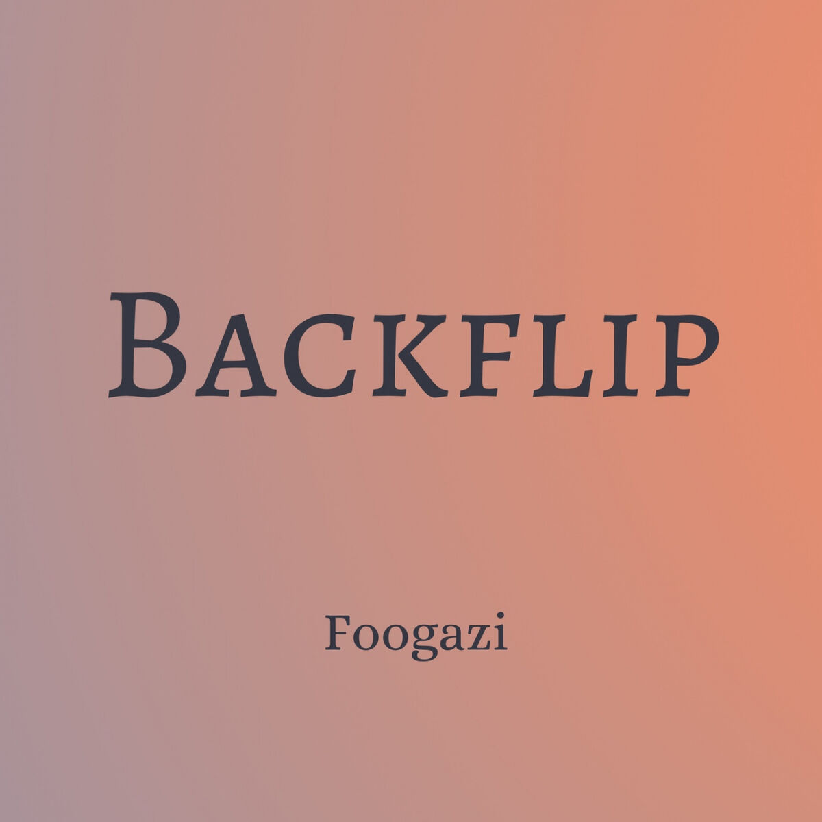 Album cover of Backflip
