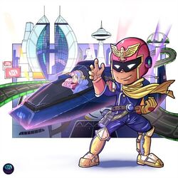 Cover of Mute City - Lofi (From "F-Zero")