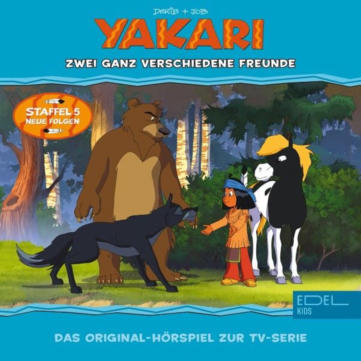 Album cover of Folge 37: Zwei ganz verschiedene Freunde (Das Original-Hörspiel zur TV-Serie)