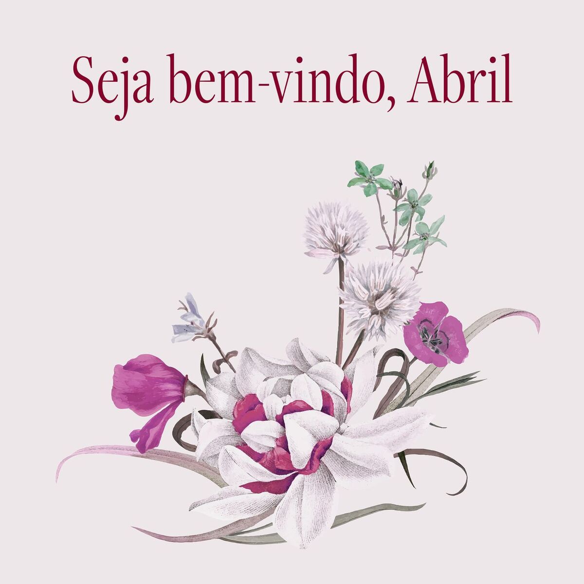 Album cover of Seja bem-vindo, Abril