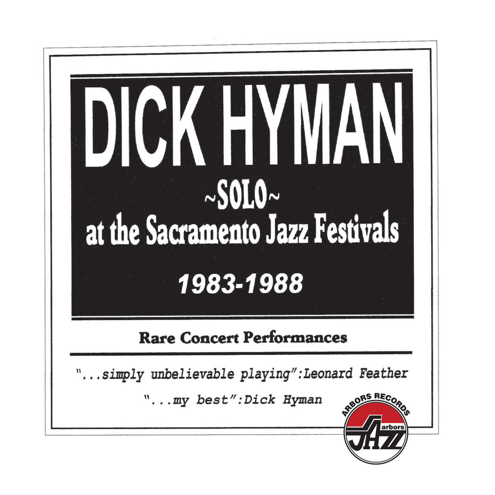 Picture of Solo At The Sacramento Jazz Festivals 1983-1988