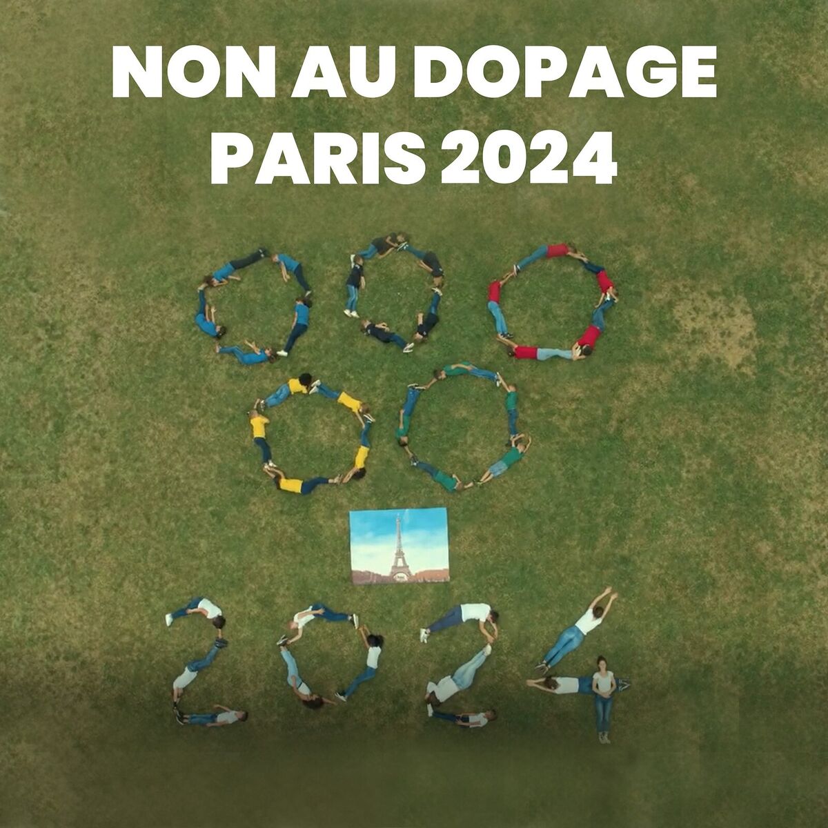 Album cover of Non au dopage, Paris 2024