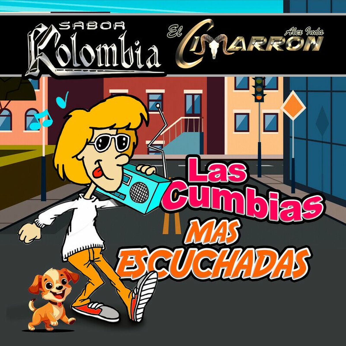 Album cover of Las Cumbias Mas Escuchadas