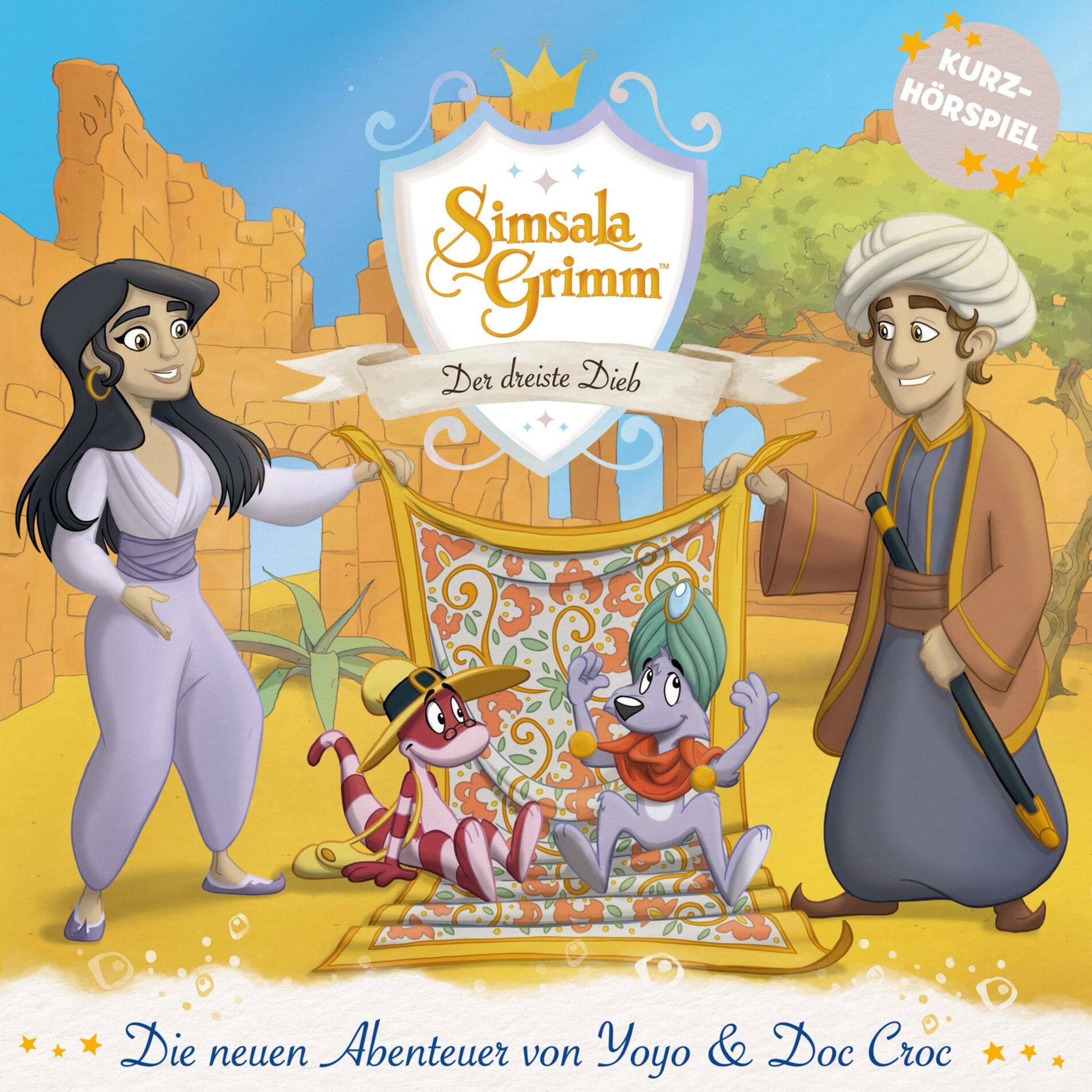 Album cover of Der dreiste Dieb (Die neuen Abenteuer von Yoyo und Doc Croc)