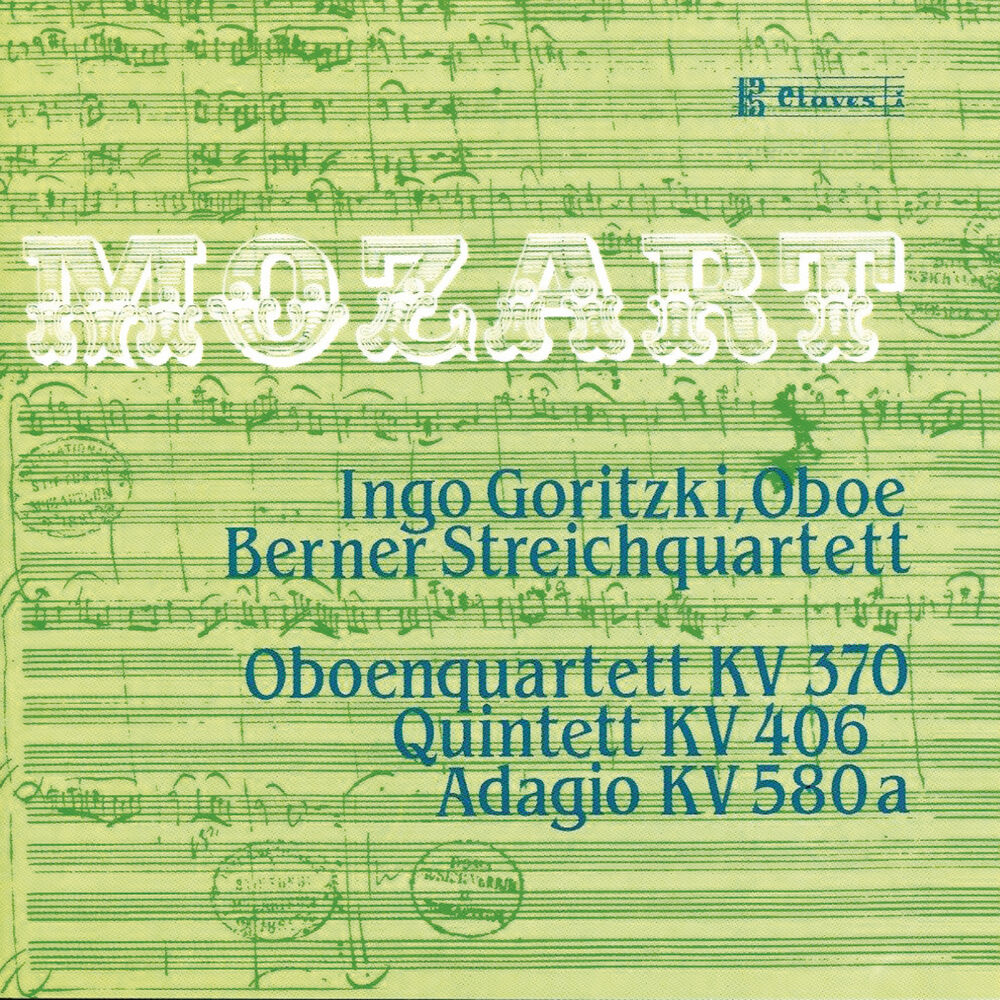 Picture of Mozart: Quintet K. 406 - Oboe Quartet K. 370 - Adagio K. 580a
