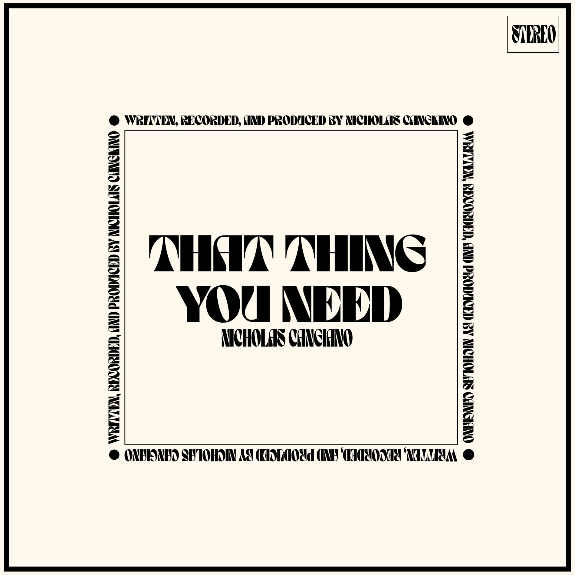 Album cover of That Thing You Need