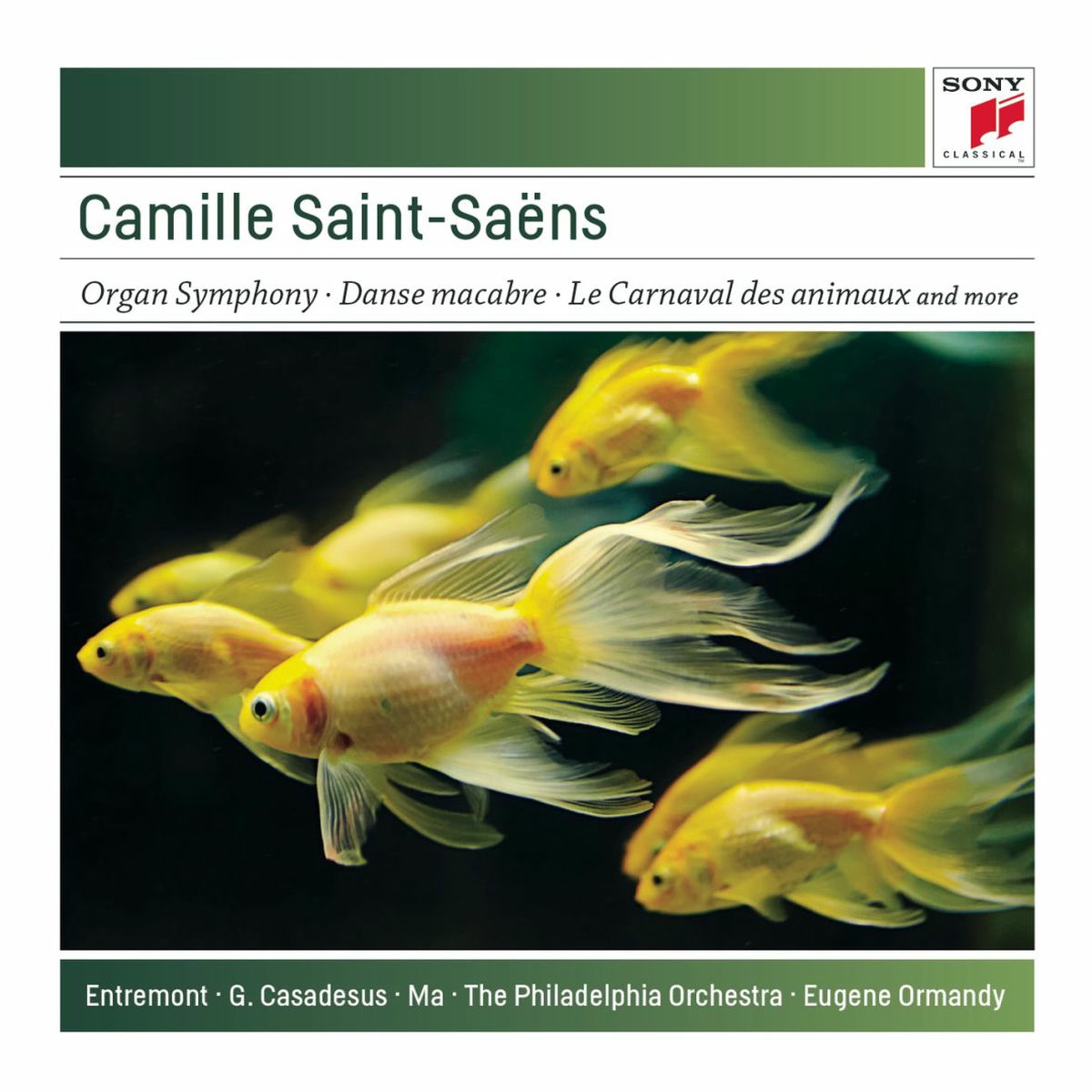 Album cover of Saint-Saëns: Organ Symphony; Bacchanale; Danse Macabre; Carnaval des Animaux