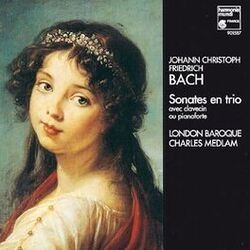 Cover of J.C.F. Bach: Trio Sonatas