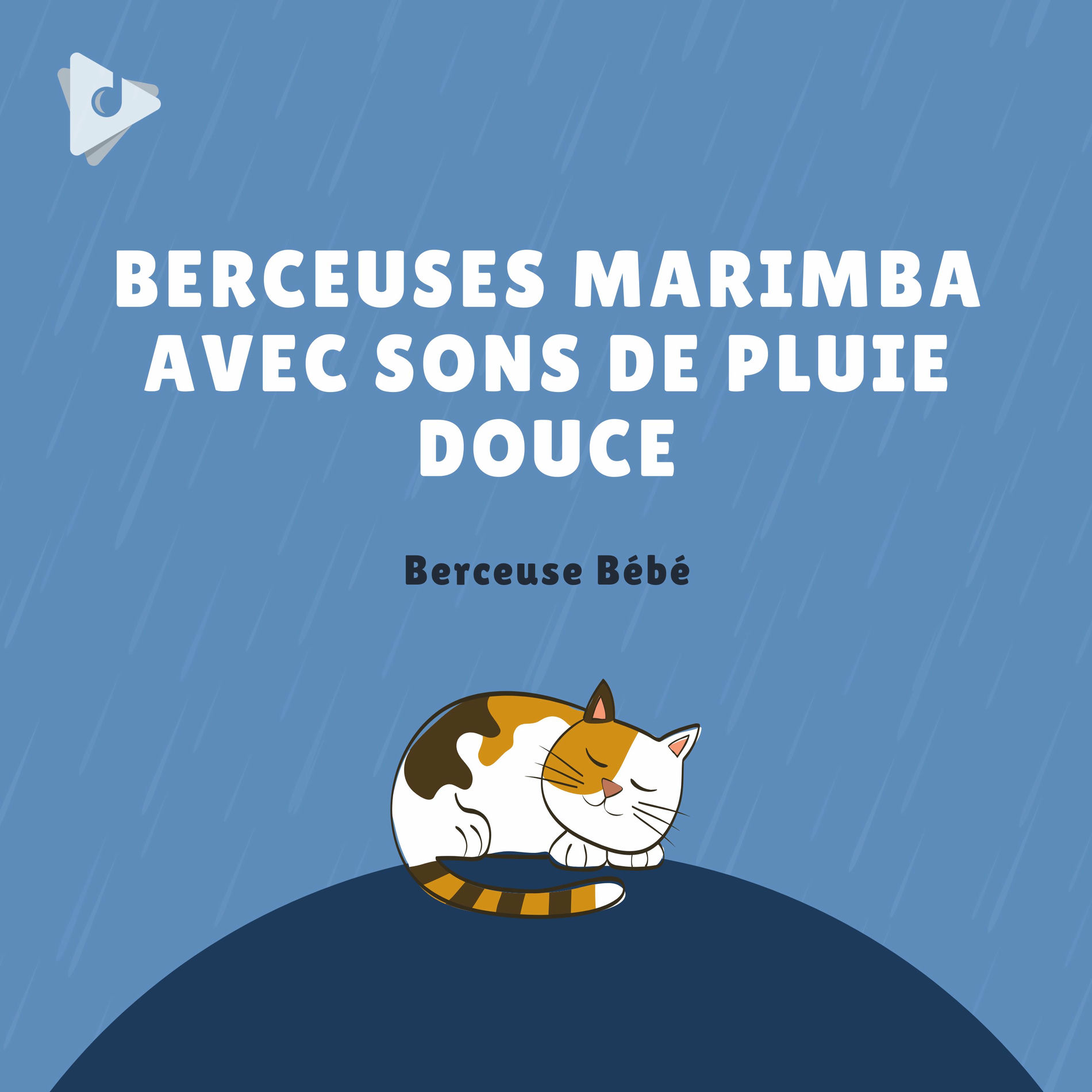 Album cover of Berceuses Marimba avec Sons de Pluie Douce