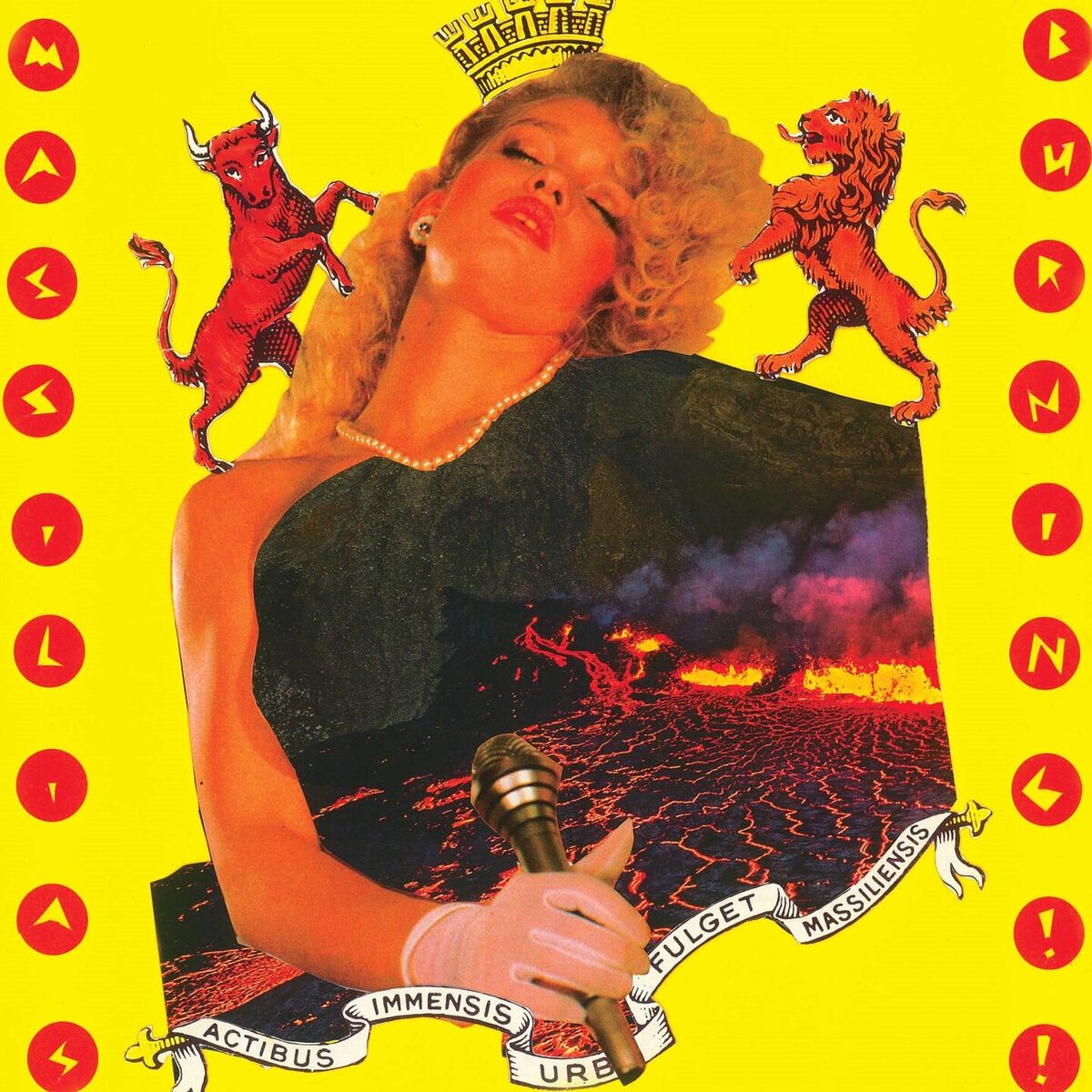 Album cover of Massilia's burning