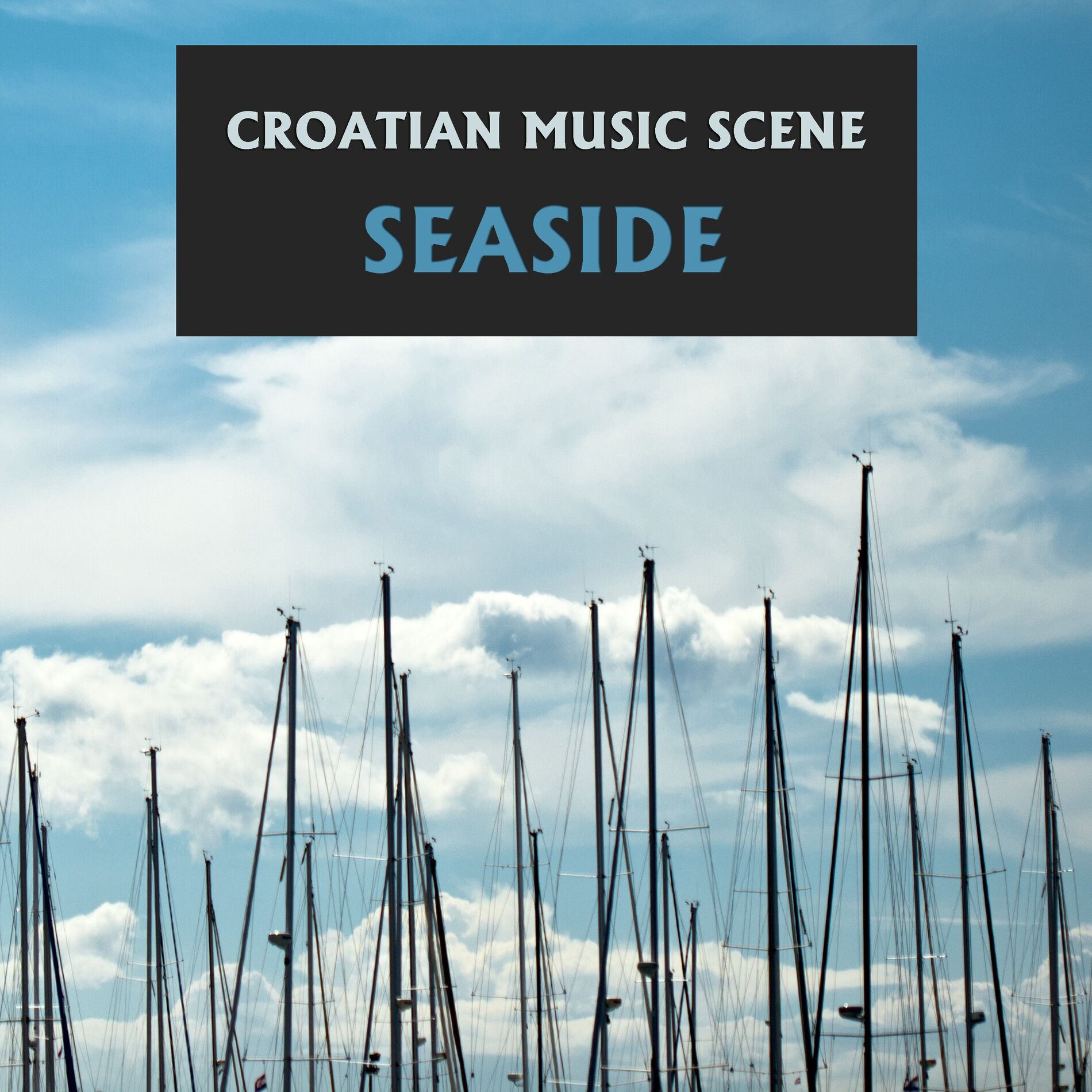 Album cover of Croatian music scene - seaside