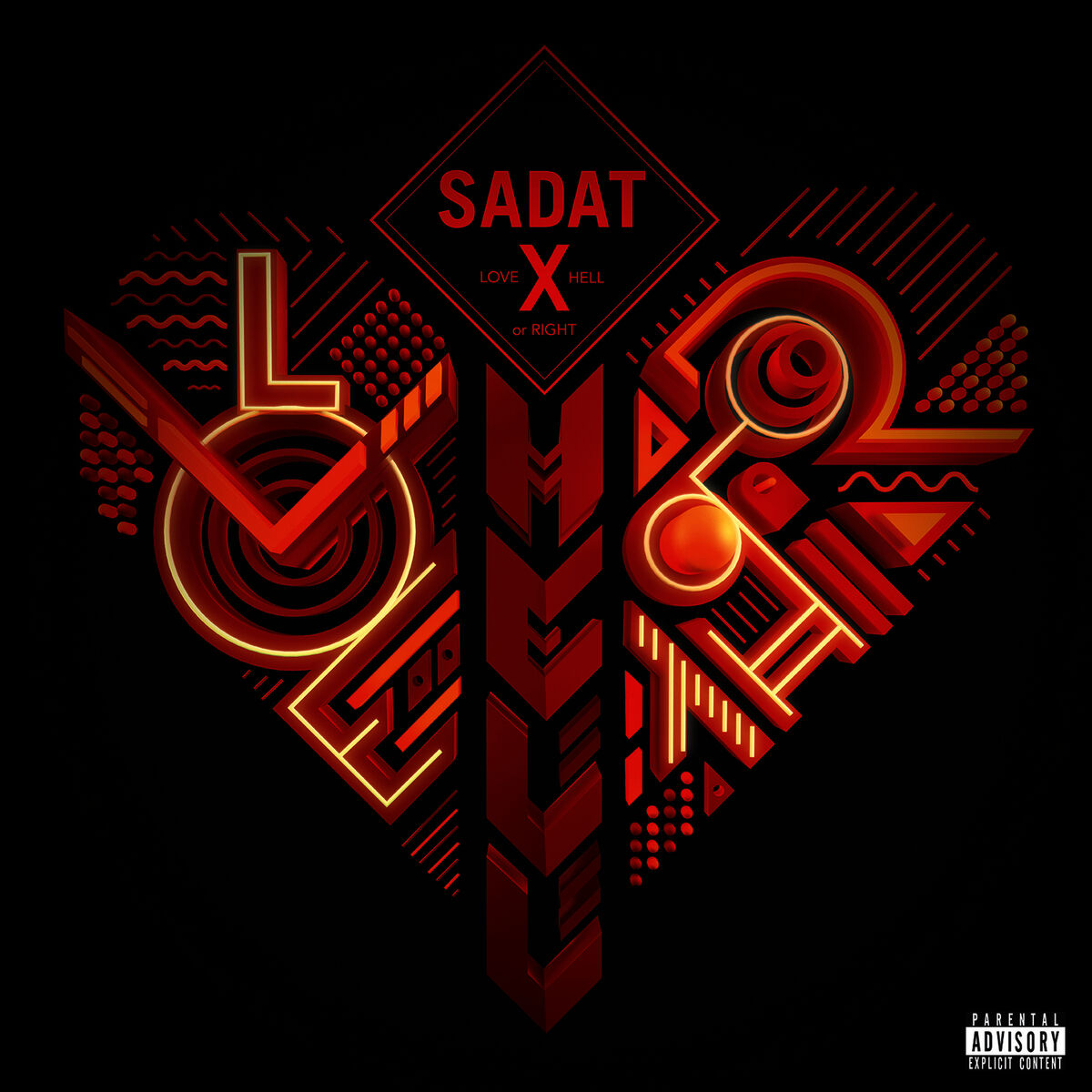 Album cover of Love, Hell or Right