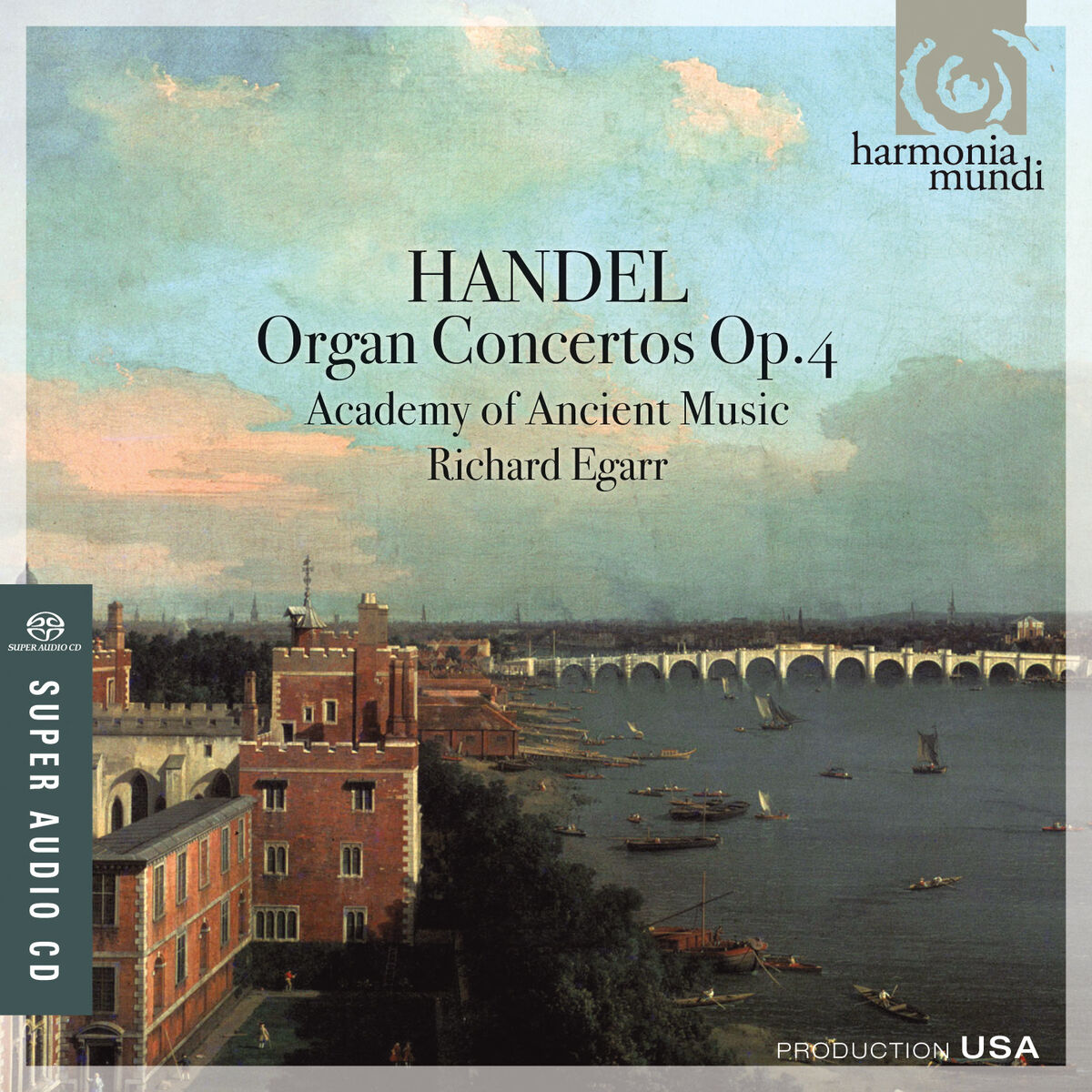 Album cover of Handel: Organ Concertos, Op. 4