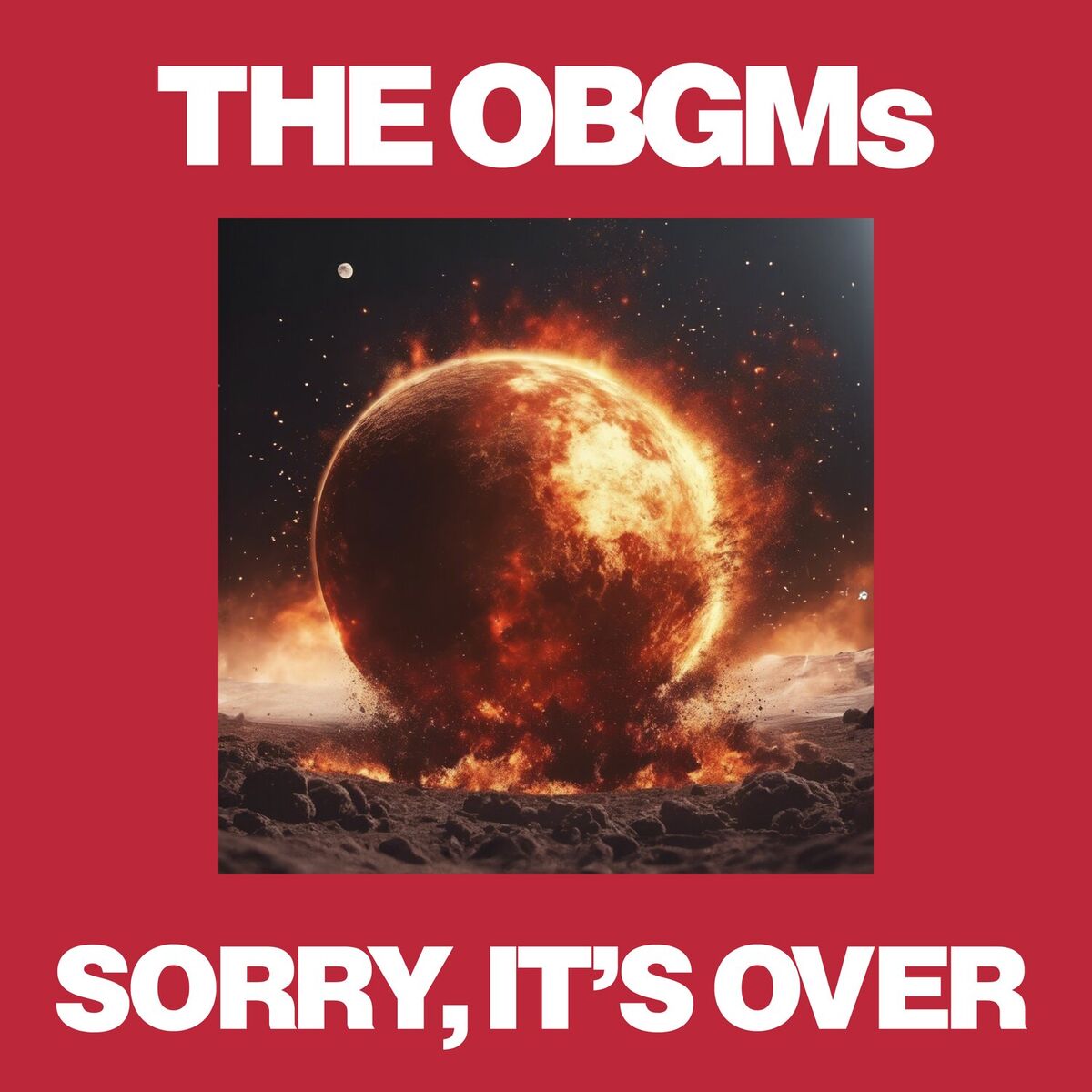 Album cover of SORRY, IT'S OVER