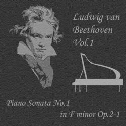 Cover of Beethoven Piano Sonata Vol.1