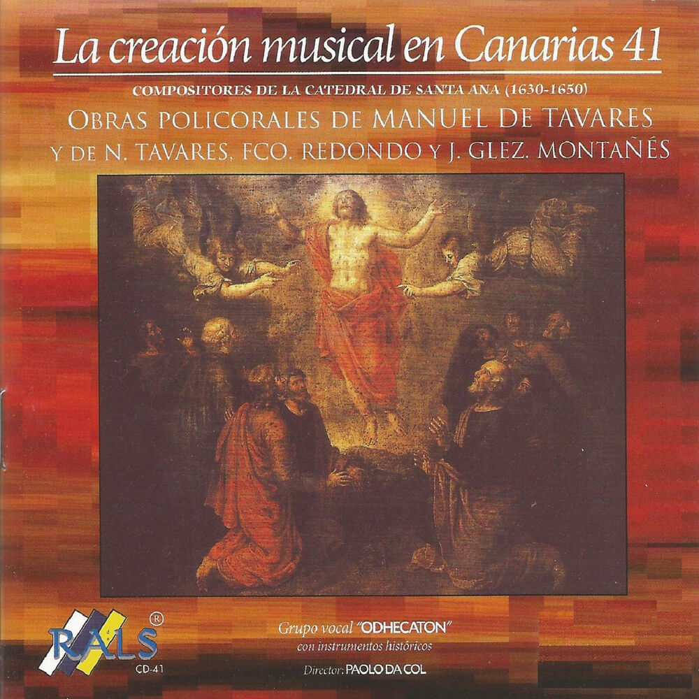 Picture of La Creación Musical en Canarias 41 - Obras Policorales de Manuel de Tavares