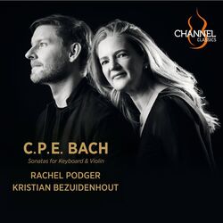 Cover of C.P.E. Bach: Sonatas for Keyboard & Violin