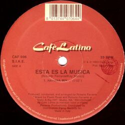 Cover of Esta Es La Musica (2024 Remaster - Prod. by Roberto Ferrante)