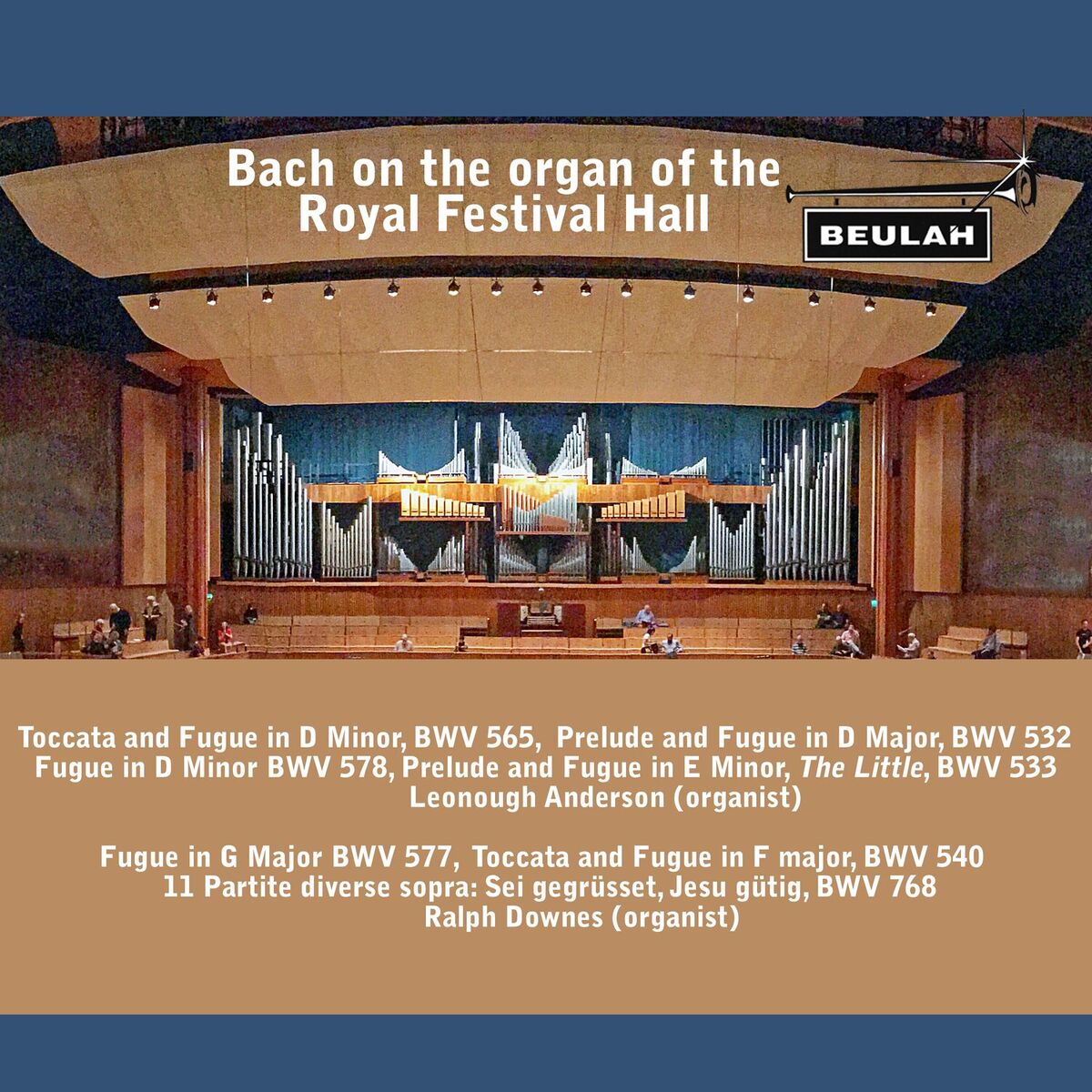 Album cover of Toccata and Fugue in D Minor, BWV 565