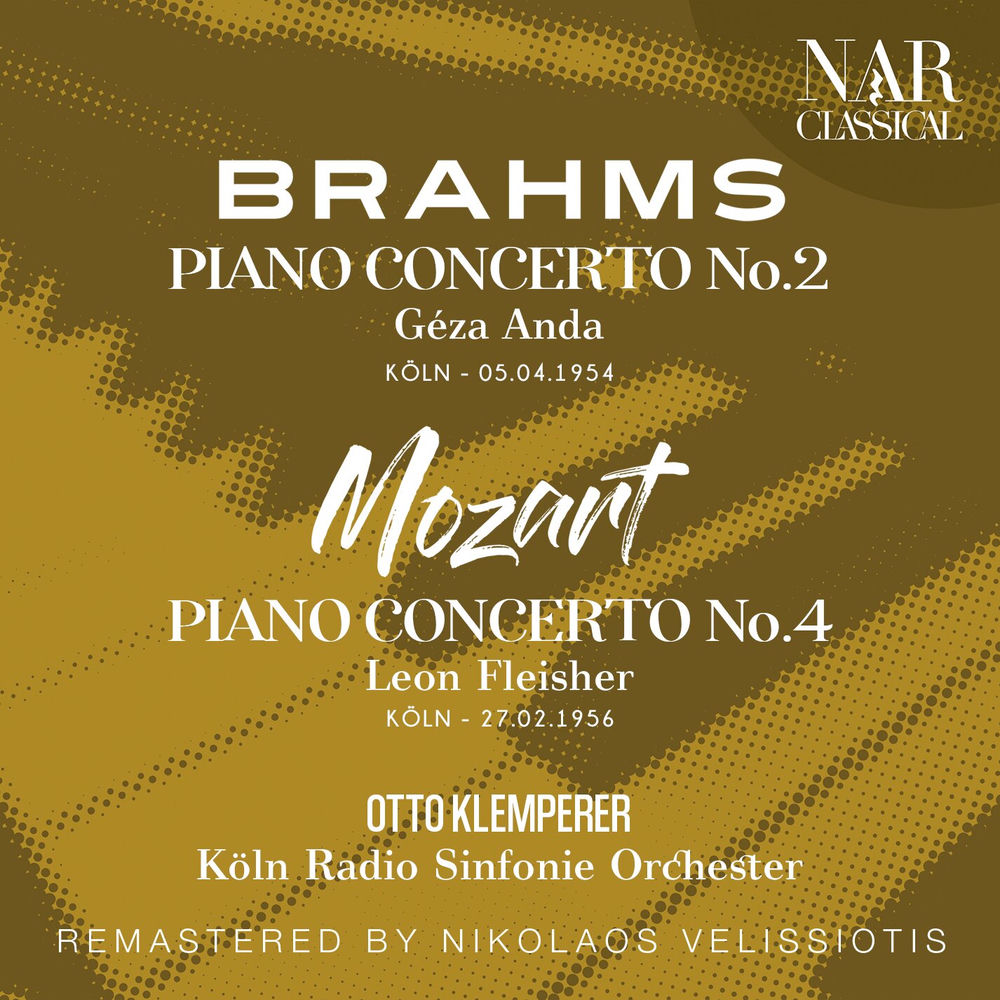 BRAHMS: PIANO CONCERTO No. 2; BEETHOVEN: PIANO CONCERTO No. 4 album cover