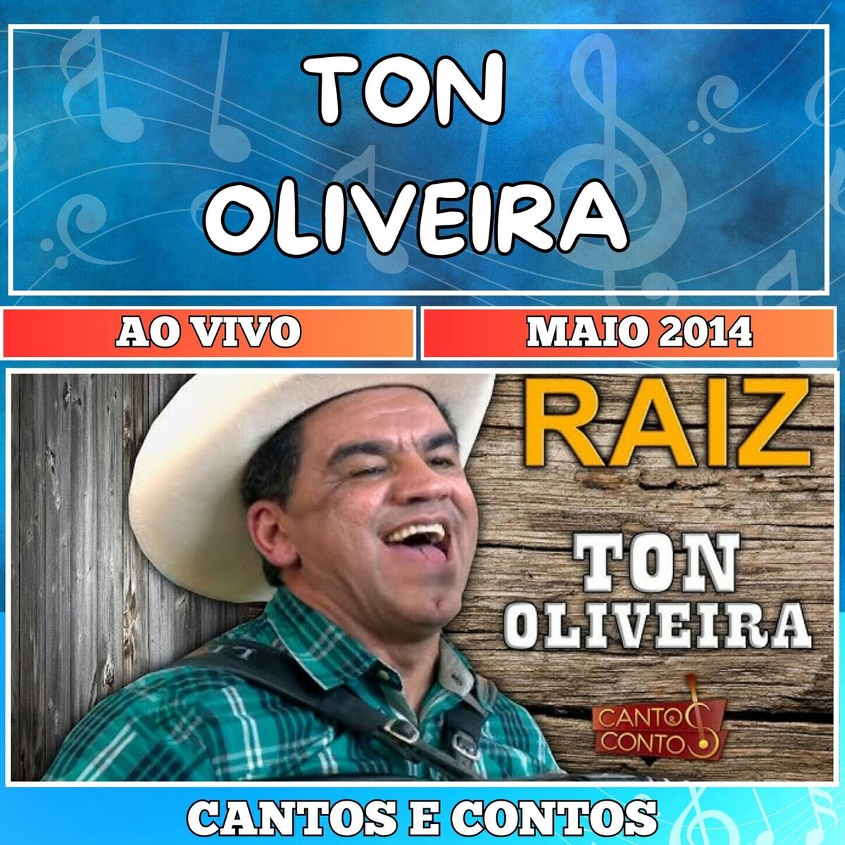 Album cover of AO VIVO NO CANTOS E CONTOS JUNHO 2014