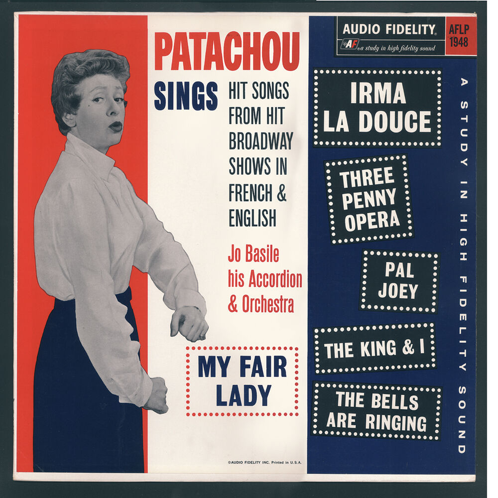 Picture of Patachou Sings Hit Songs From Hit Broadway Shows