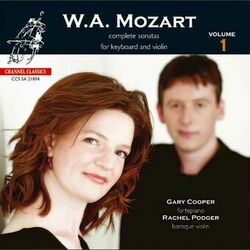 Cover of Mozart: Complete Sonatas for Keyboard and Violin, Vol. 1