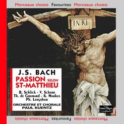 Cover of Bach J.S.: La Passion selon Saint-Matthieu, BWV 244