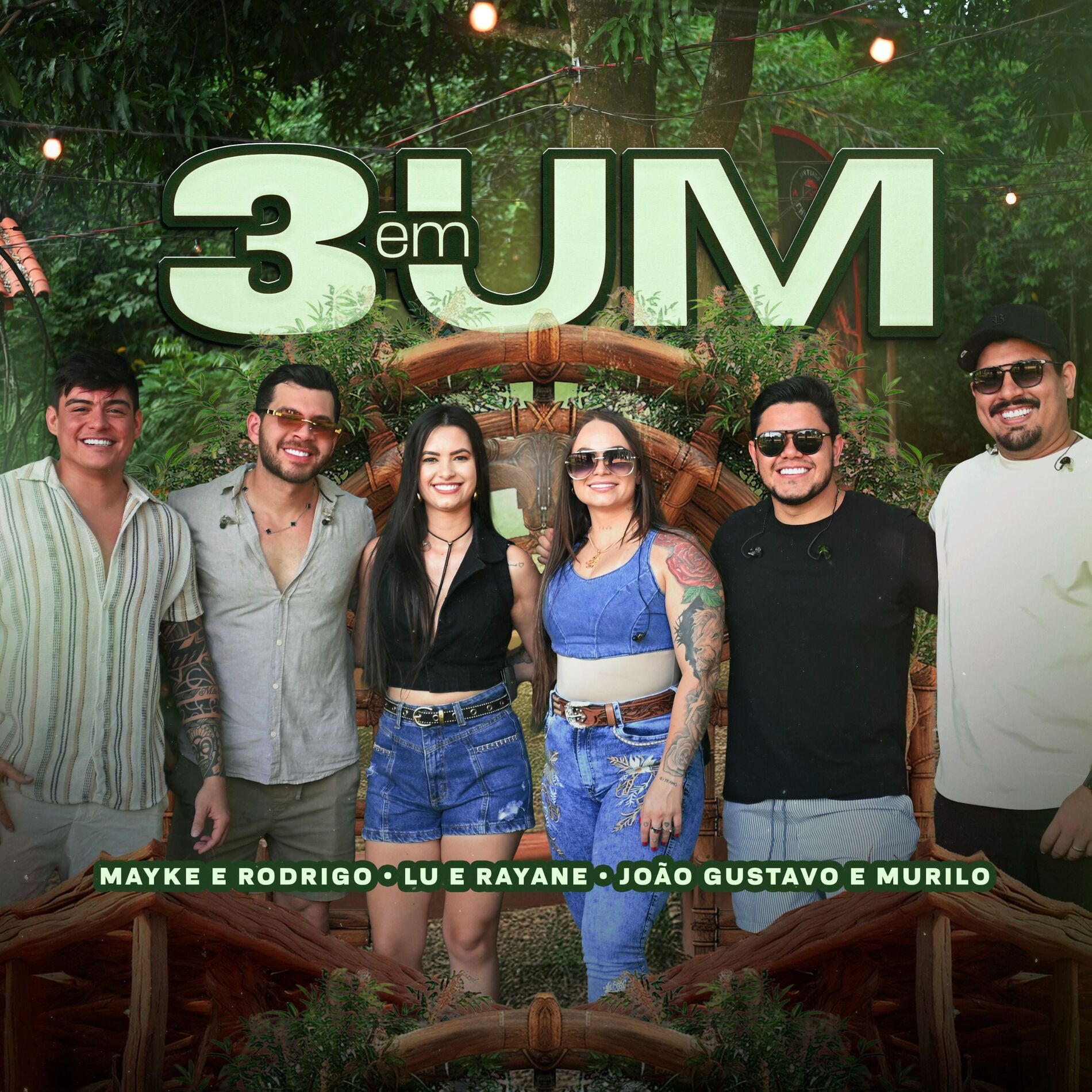Album cover of 3 em Um
