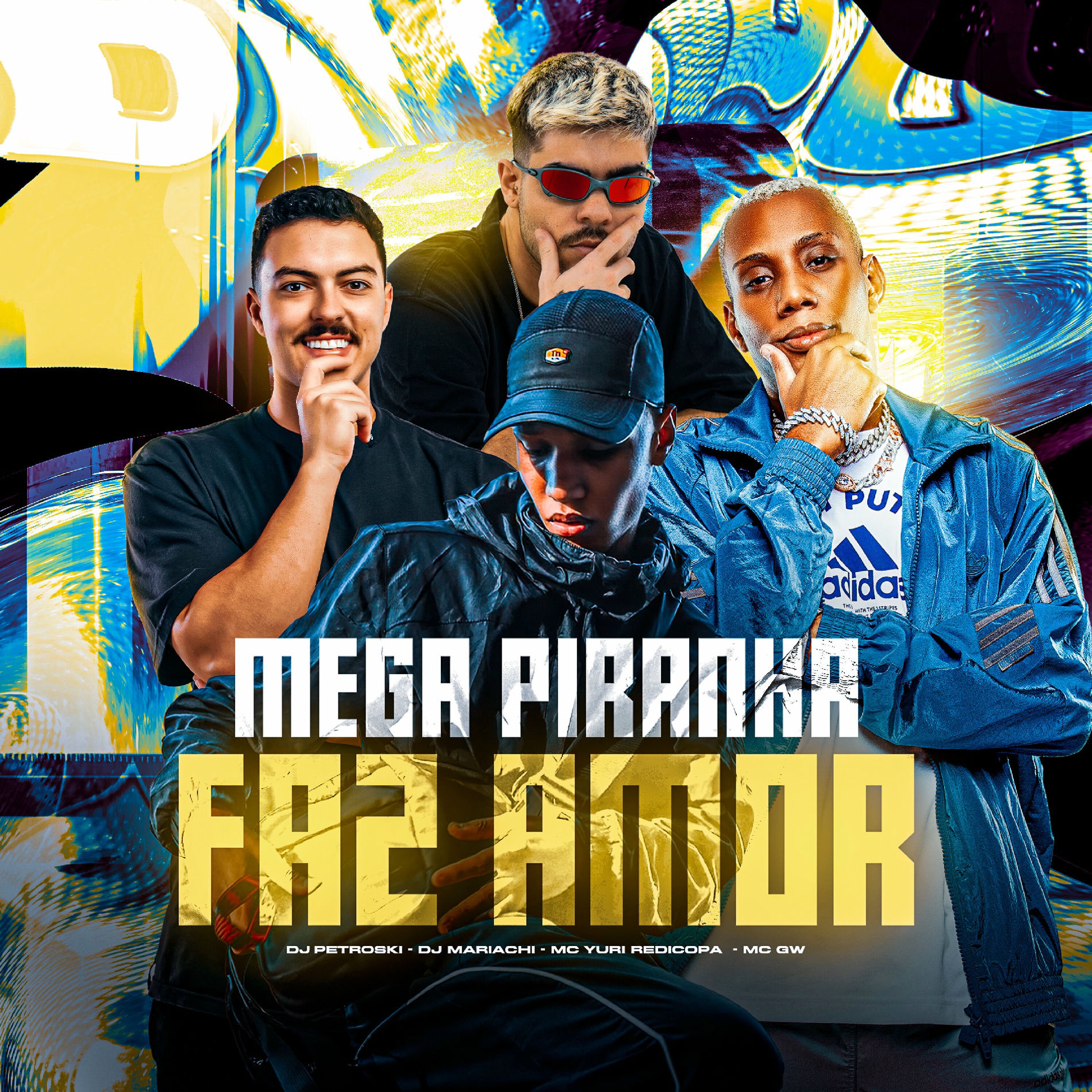 Album cover of Mega Piranha Faz Amor