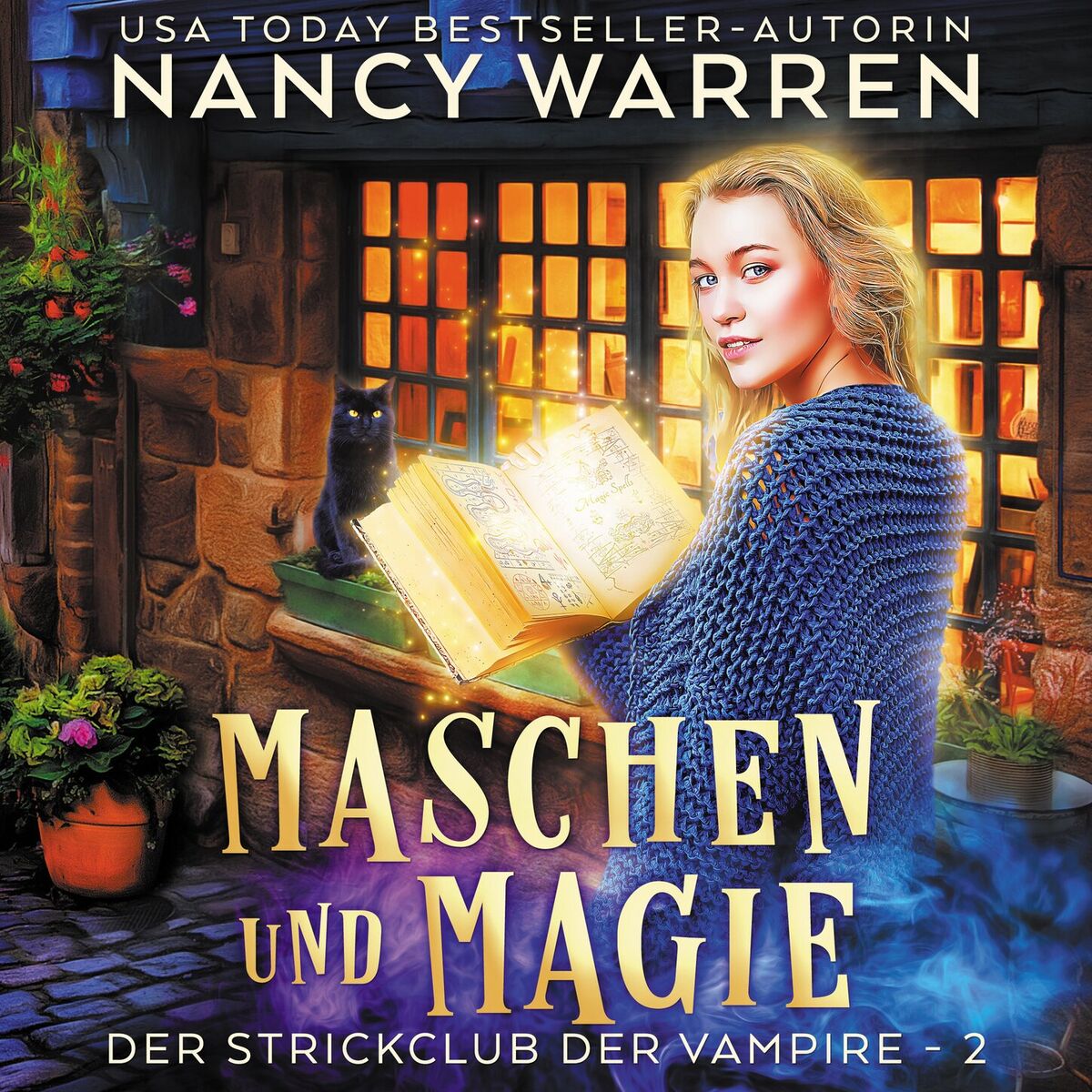 Album cover of Maschen und Magie - Strickclub der Vampire, Band 2 (ungekürzt)