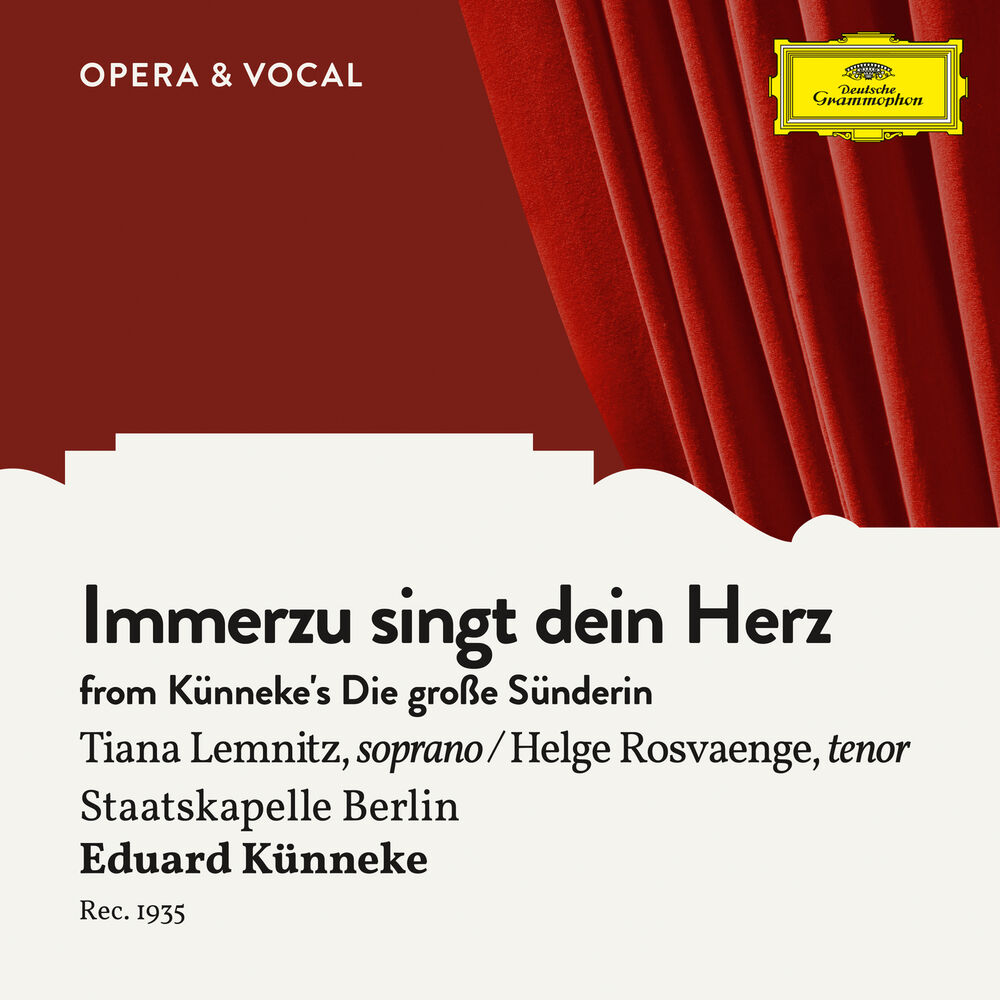 Picture of Künneke: Immerzu singt dein Herz