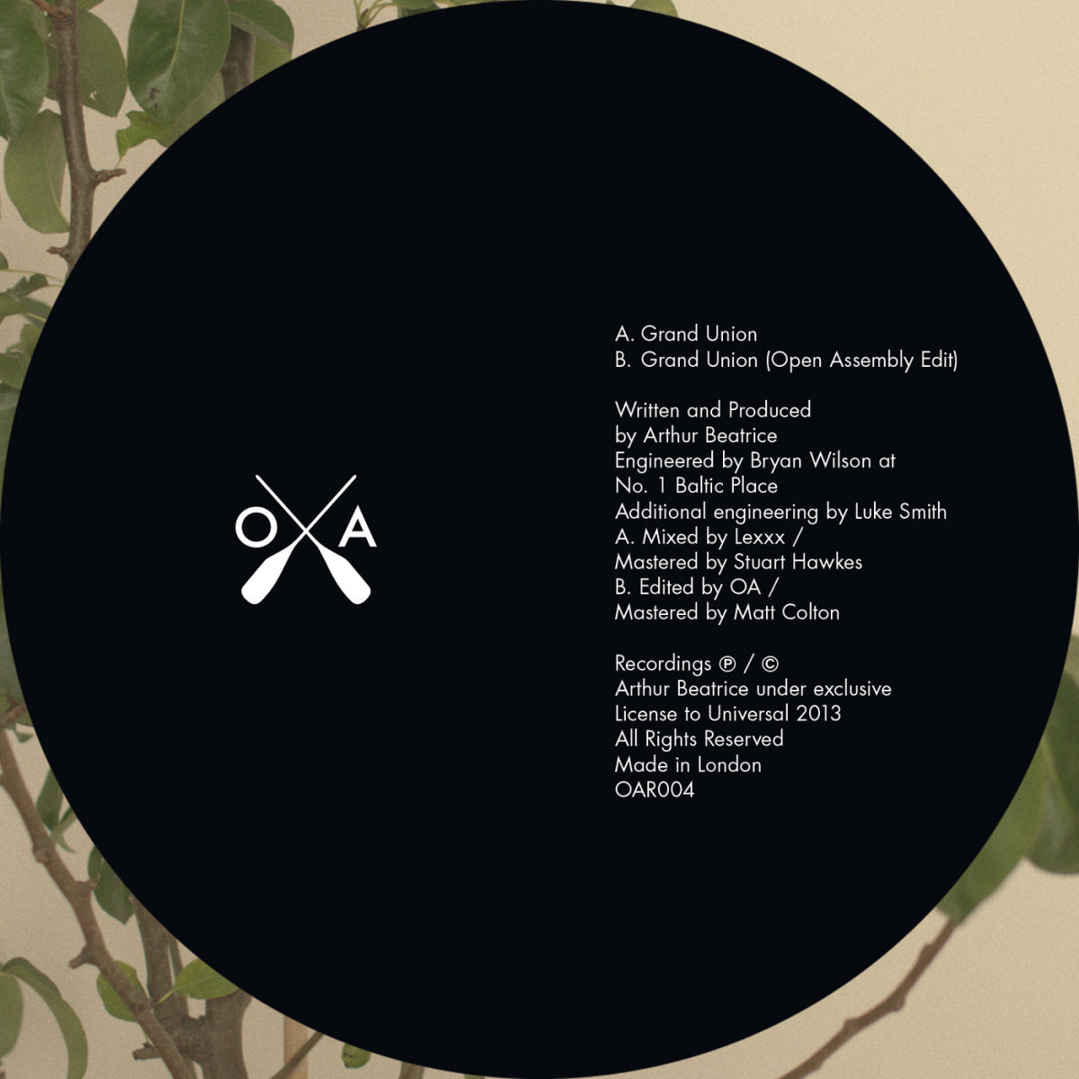 Album cover of Grand Union