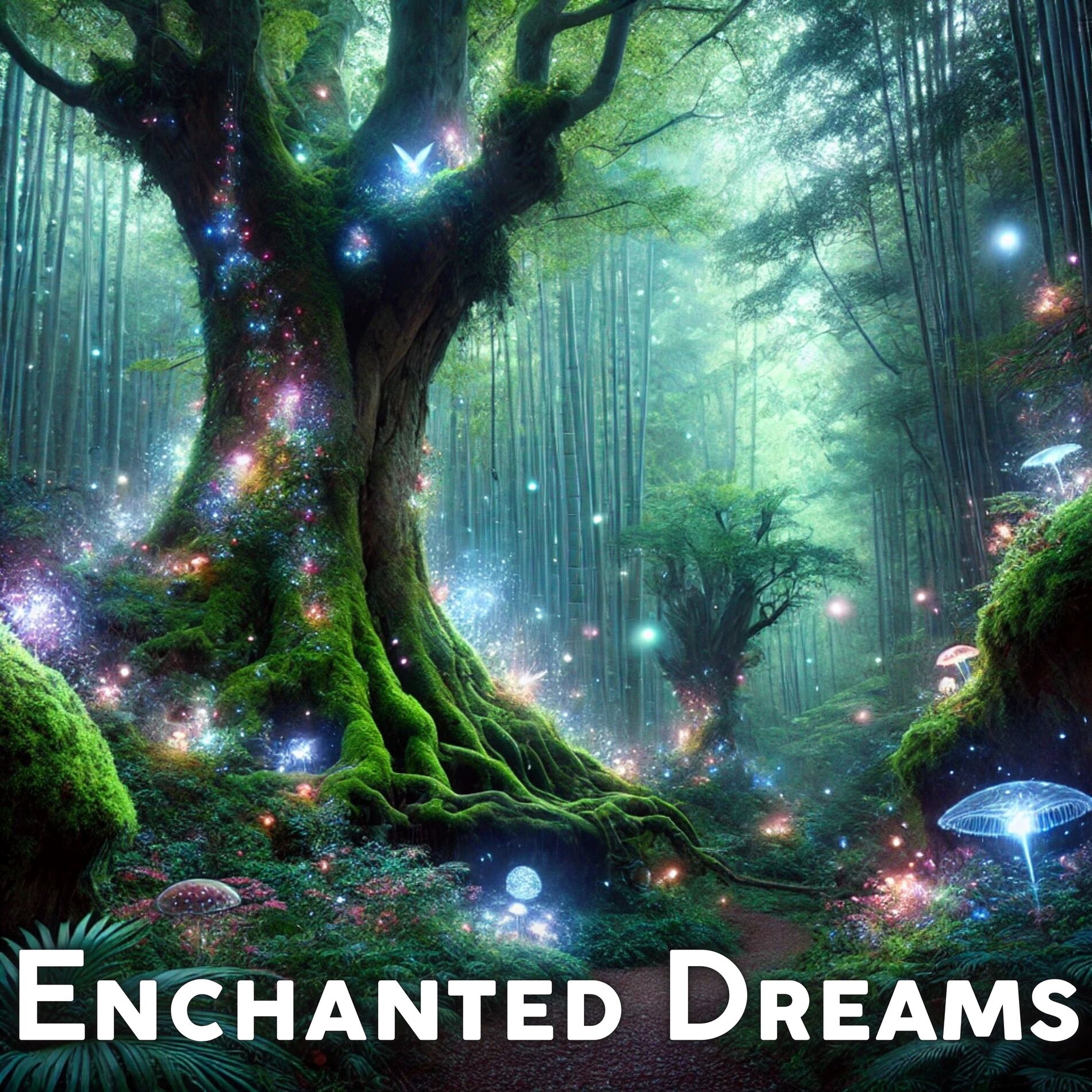 Album cover of Enchanted Dreams: Magical Music and Ambience from the Forest Realm