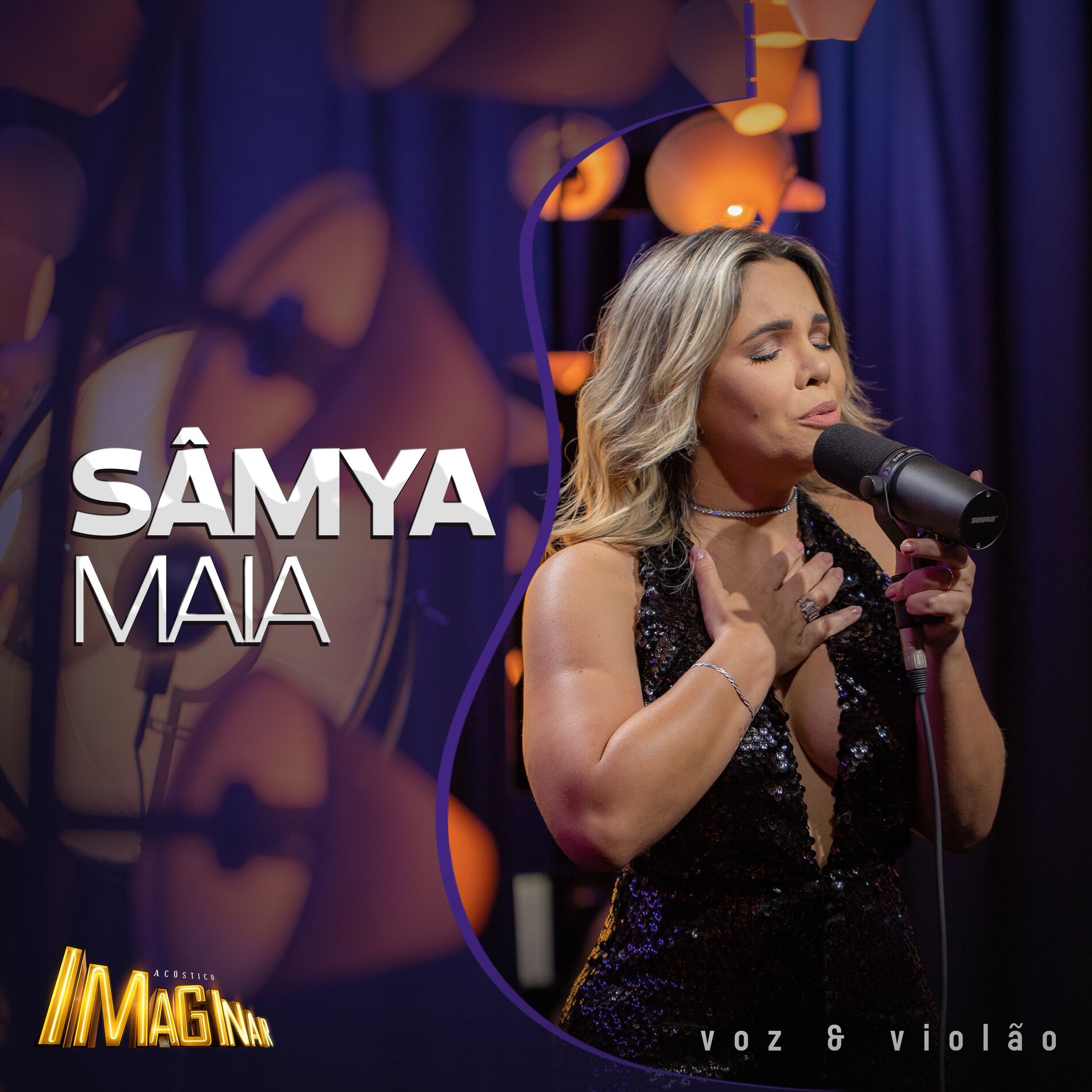 Album cover of Acústico Imaginar : Samya Maia (Voz e Violão)