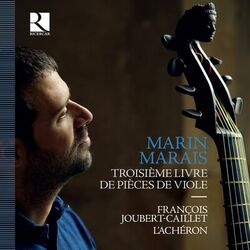 Cover of Marais: Troisième livre de pièces de viole