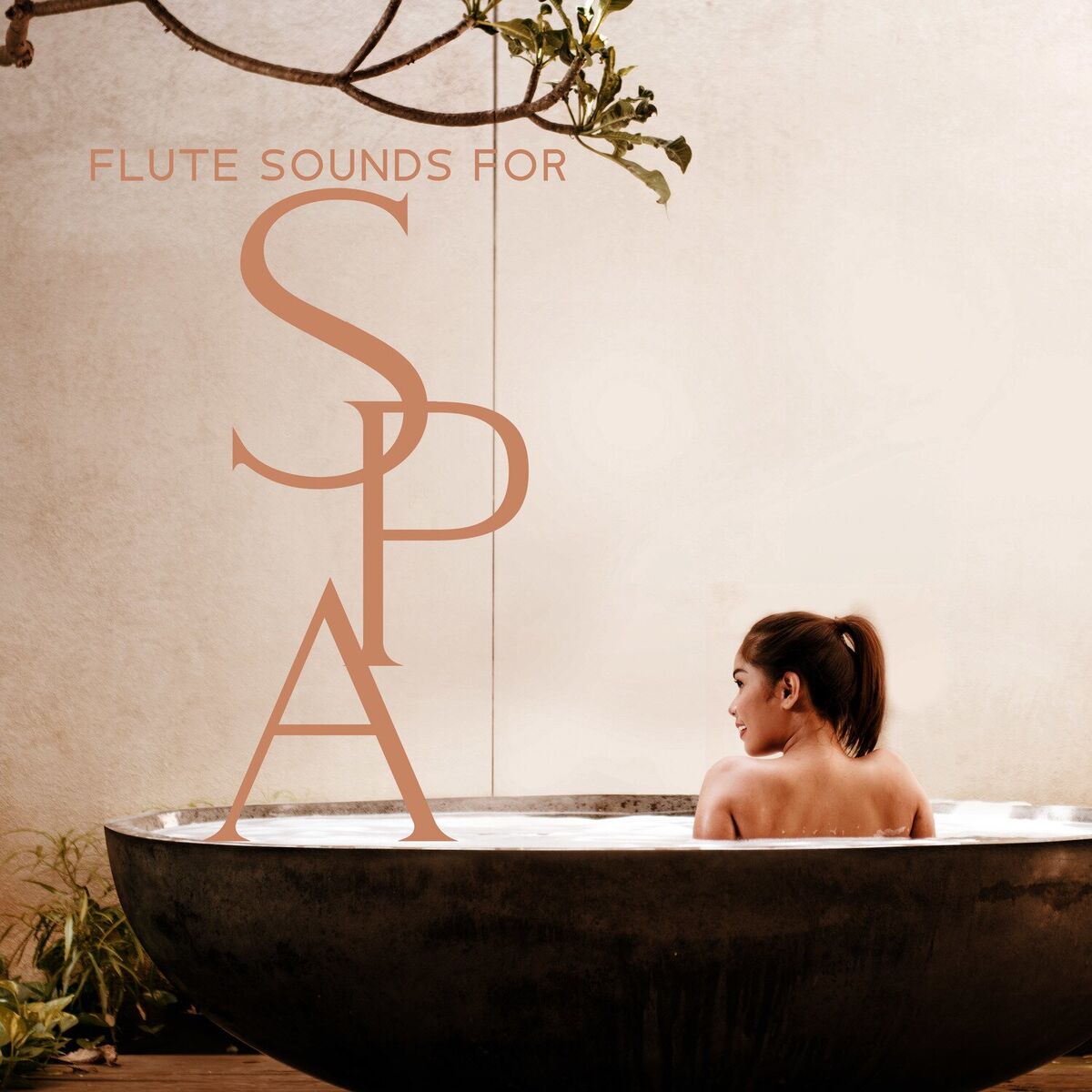 Album cover of Flute Sounds for Spa: Tranquil Music for Deep Relaxation, Massage, Reiki