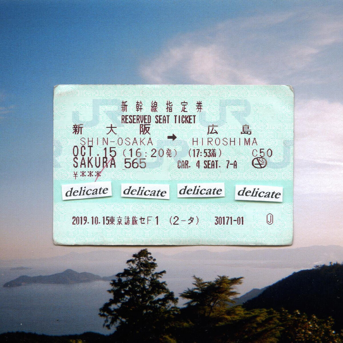 Album cover of delicate
