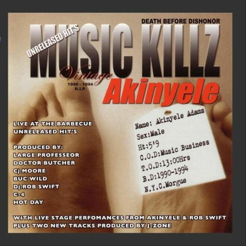 Picture of Akinyele Live At The Barbecue - Unreleases Hit's