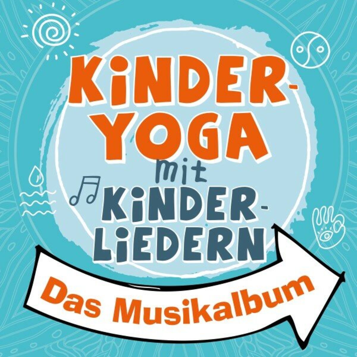 Album cover of Kinderyoga mit Kinderliedern - Das Musikalbum