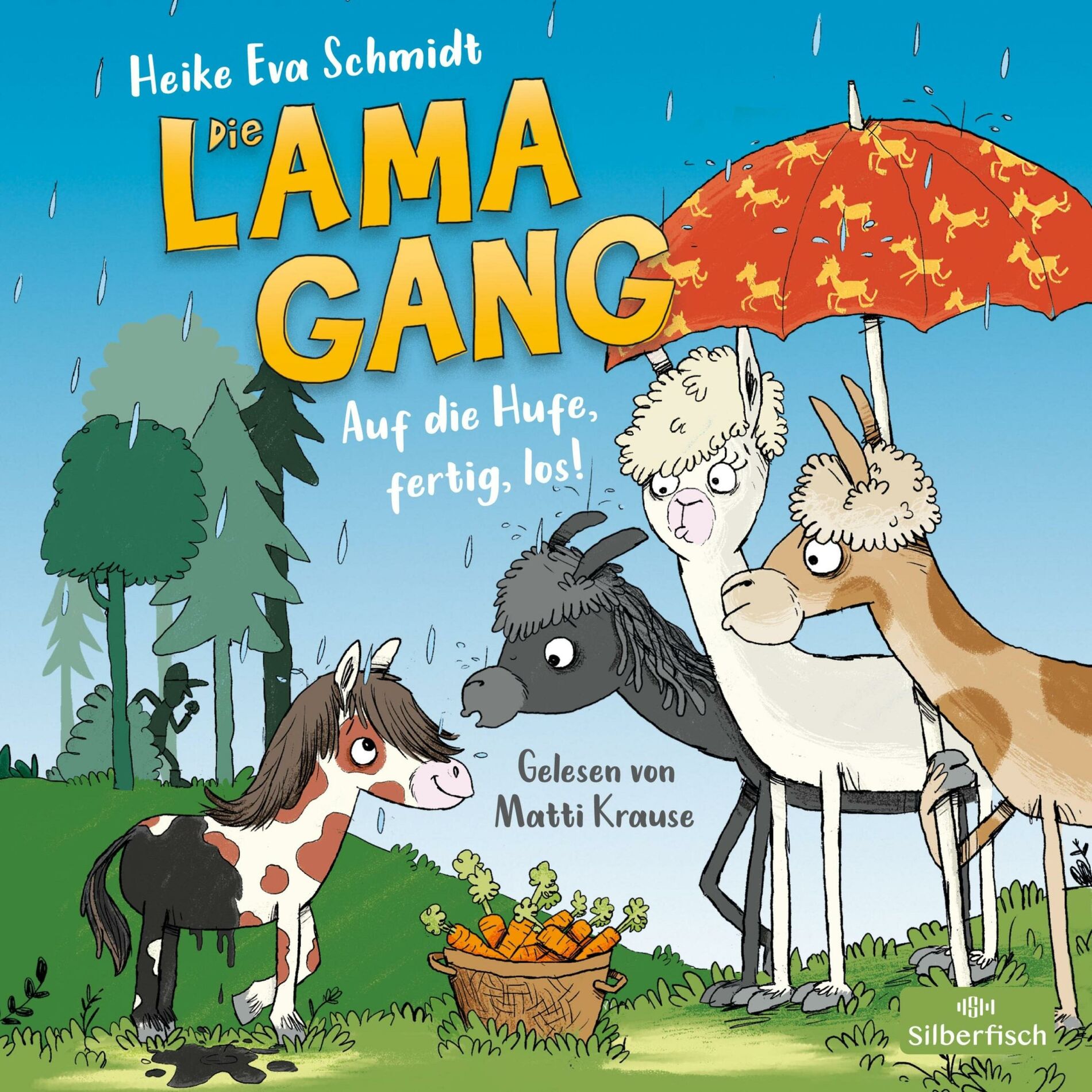 Album cover of Die Lama-Gang. Mit Herz & Spucke 4: Auf die Hufe, fertig los!