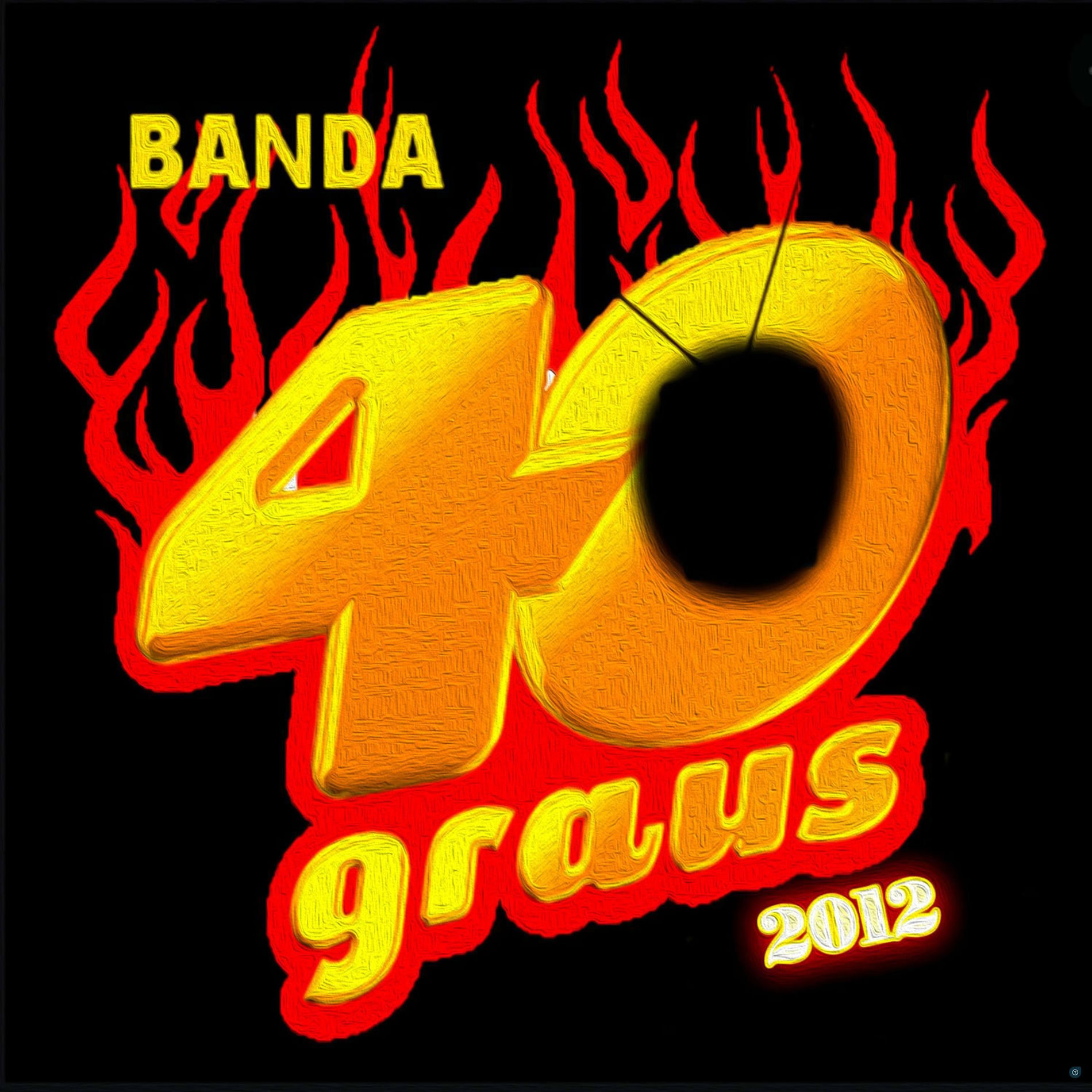 Album cover of Banda 40 Graus 2012