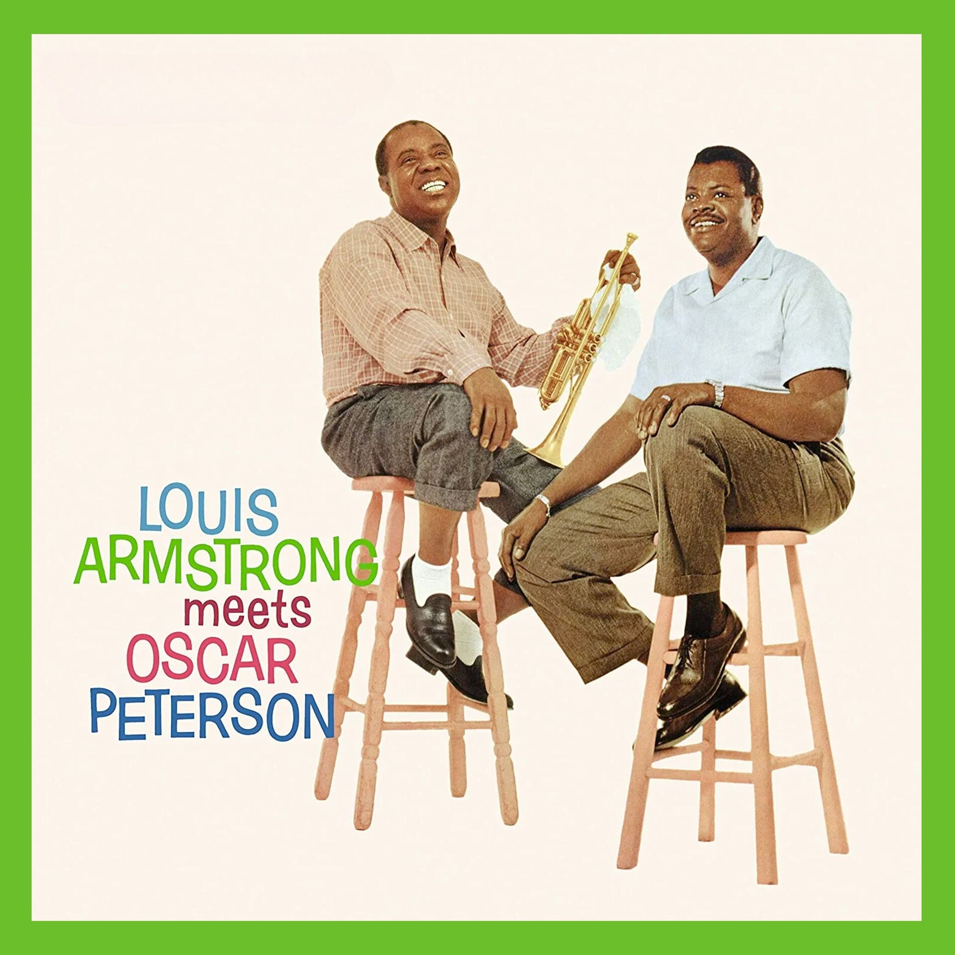 Album cover of Louis Armstrong Meets Oscar Peterson
